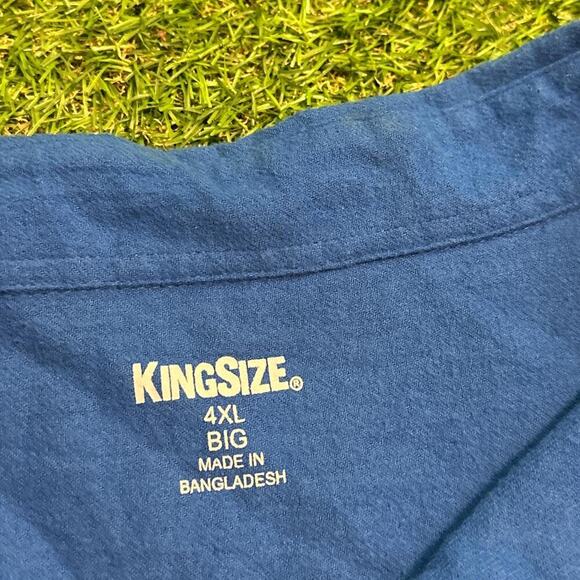 KingSize Big Button-Up Shirt - Picture 4 of 5